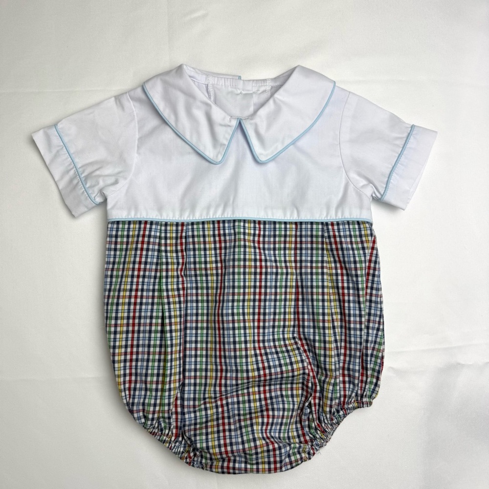 Beaufort Bonnet Baby Boy Bradford Bubble Romper 6-12 months